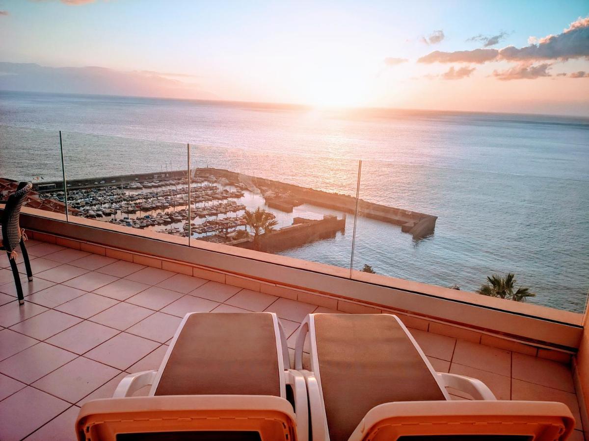 Magnificent Apt. With Sea View, Cliff & Marina Santiago Del Teide Luaran gambar