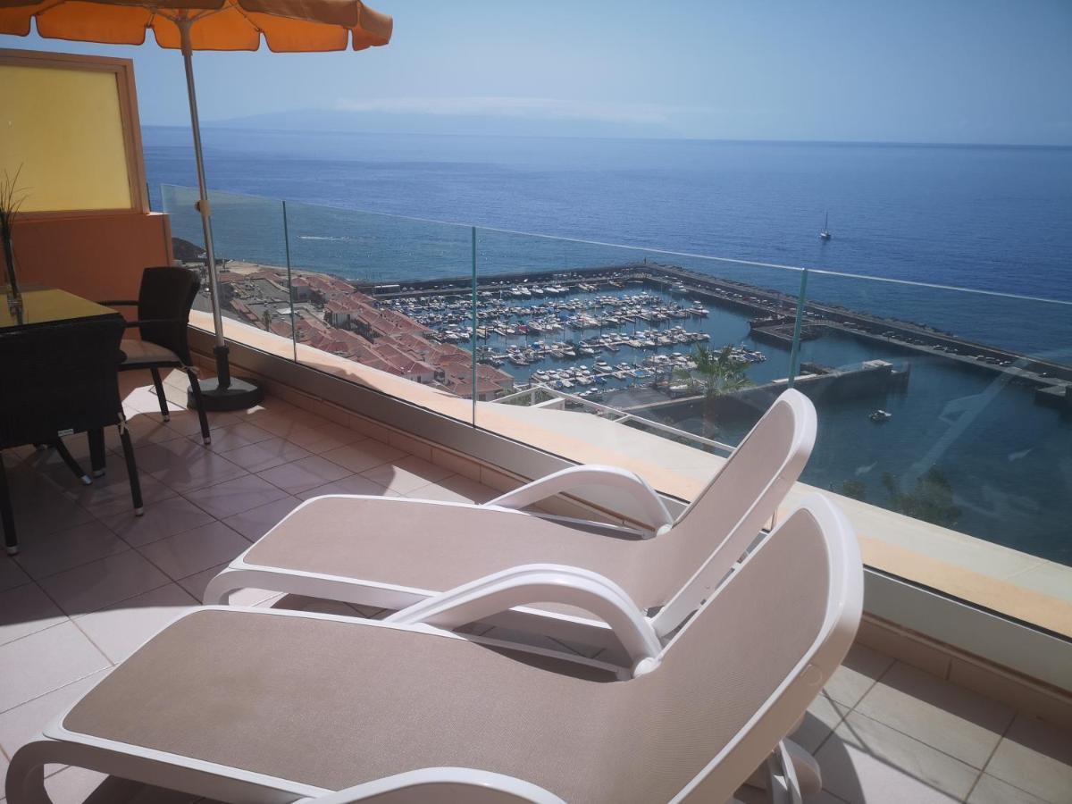 Magnificent Apt. With Sea View, Cliff & Marina Santiago Del Teide Luaran gambar
