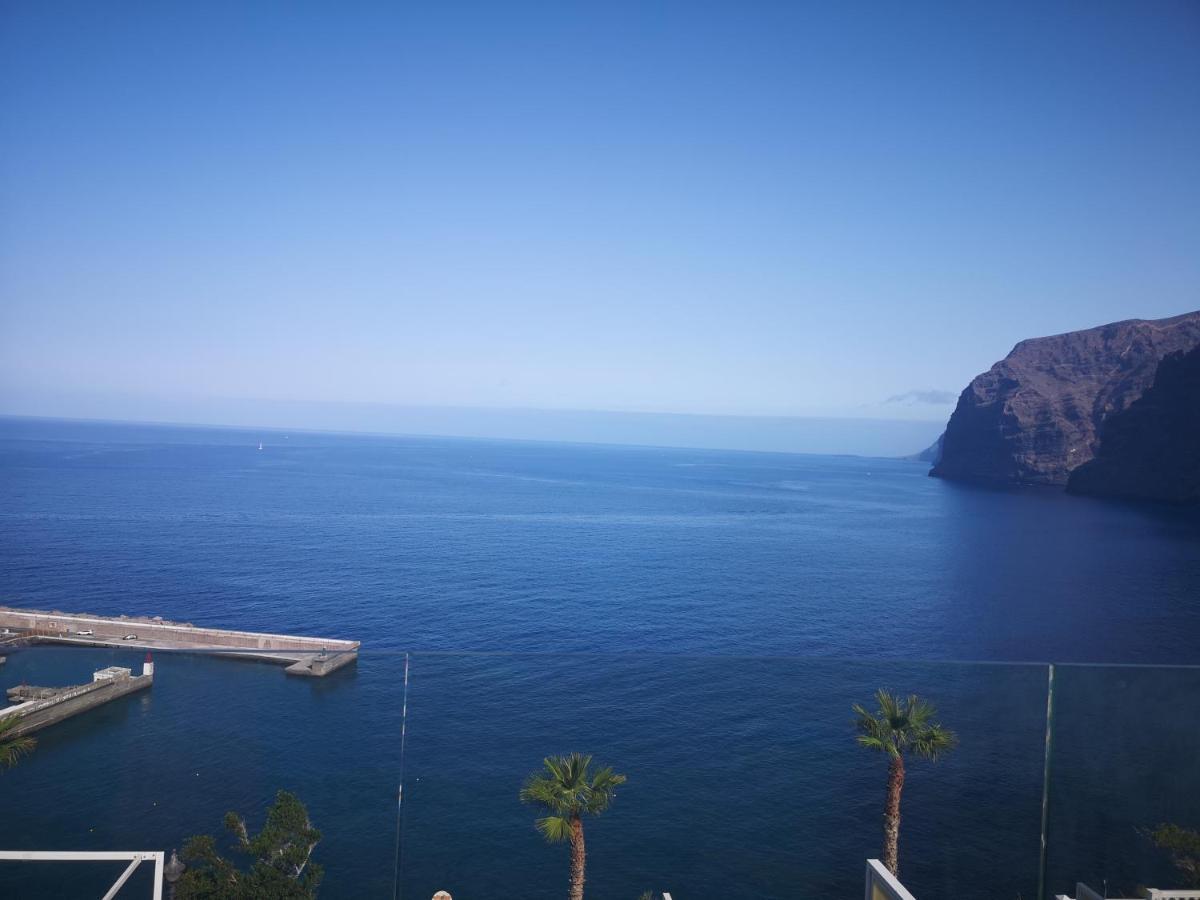Magnificent Apt. With Sea View, Cliff & Marina Santiago Del Teide Luaran gambar
