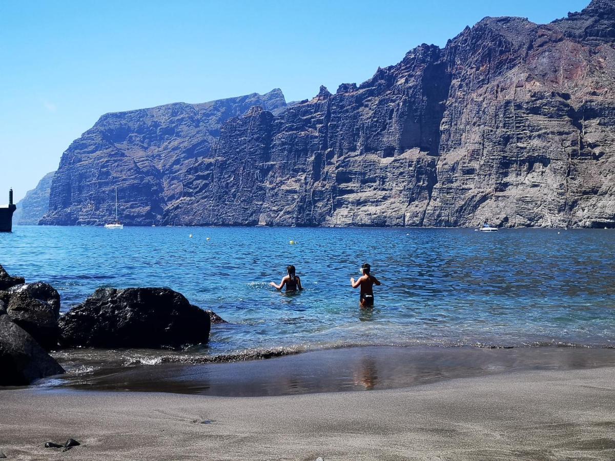 Magnificent Apt. With Sea View, Cliff & Marina Santiago Del Teide Luaran gambar