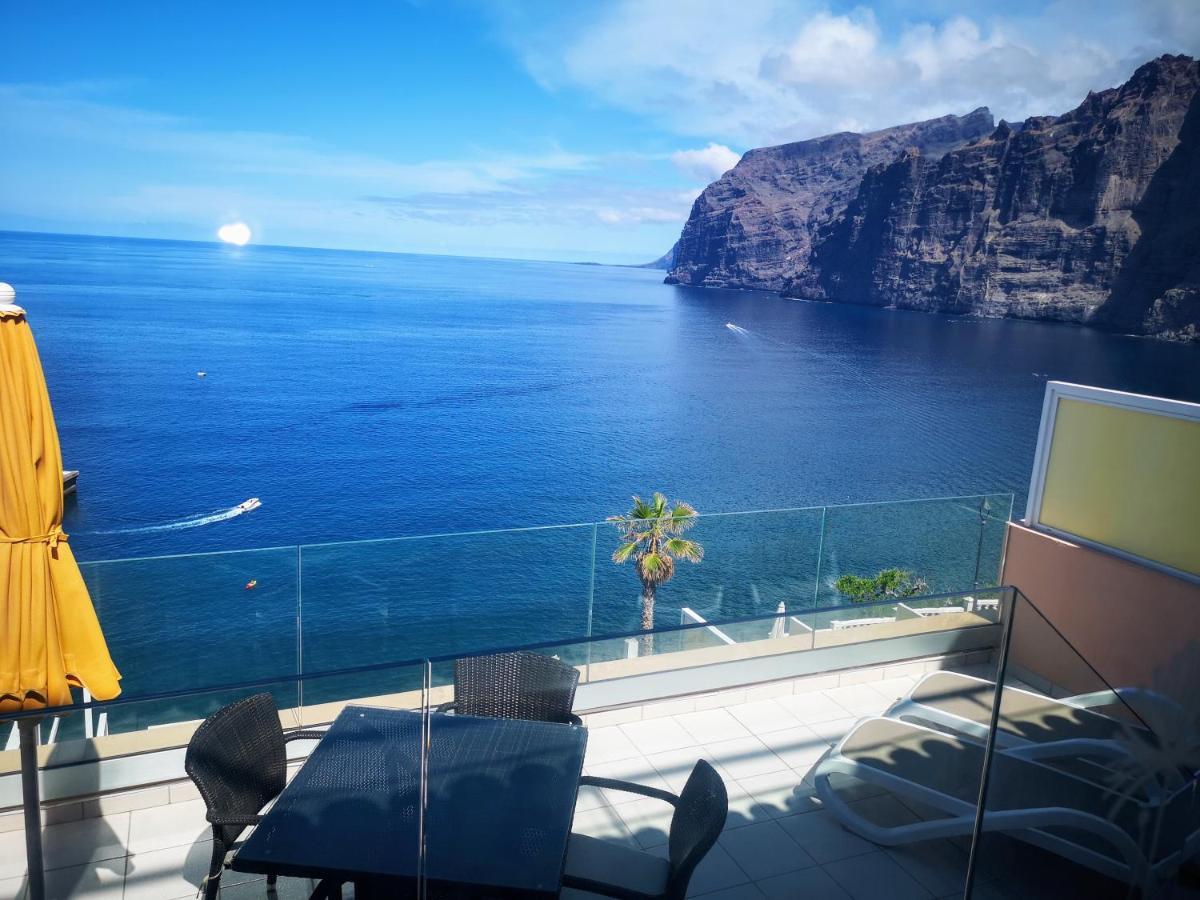 Magnificent Apt. With Sea View, Cliff & Marina Santiago Del Teide Luaran gambar