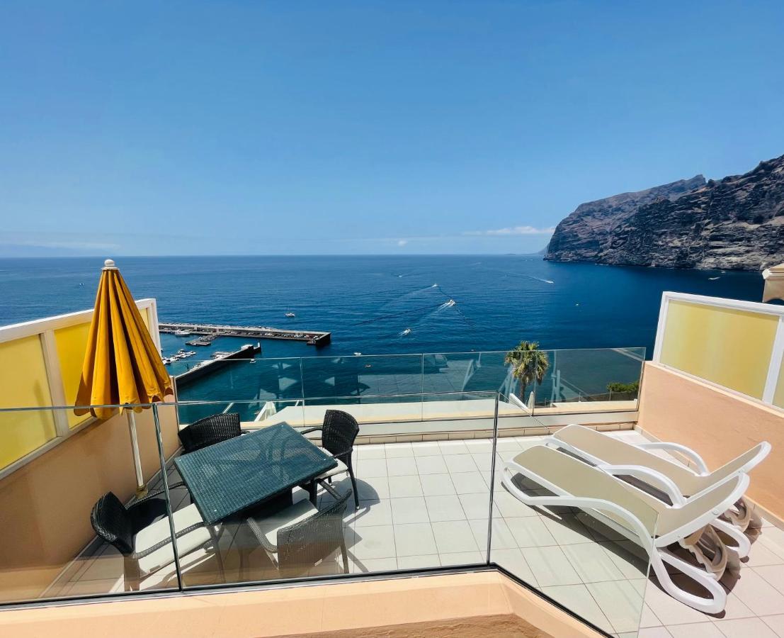 Magnificent Apt. With Sea View, Cliff & Marina Santiago Del Teide Luaran gambar