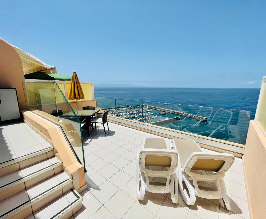 Magnificent Apt. With Sea View, Cliff & Marina Santiago Del Teide Luaran gambar